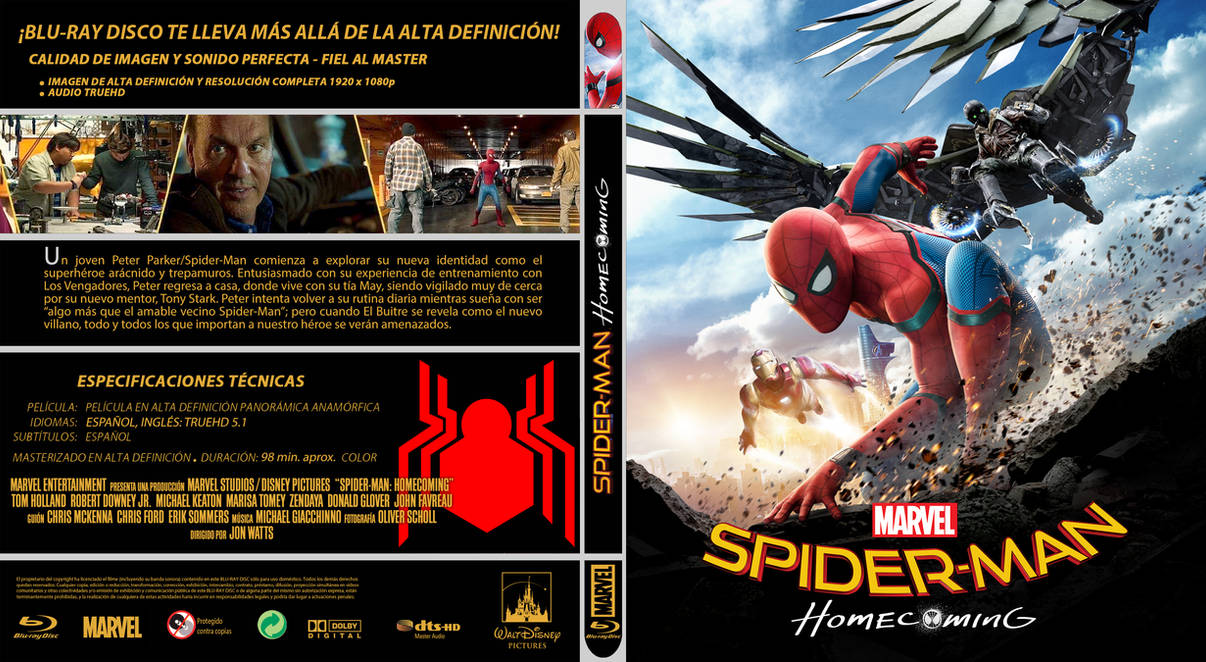 MCU Spiderman Homecoming by elmundodedata on DeviantArt