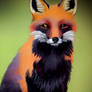 Black Brush Fox