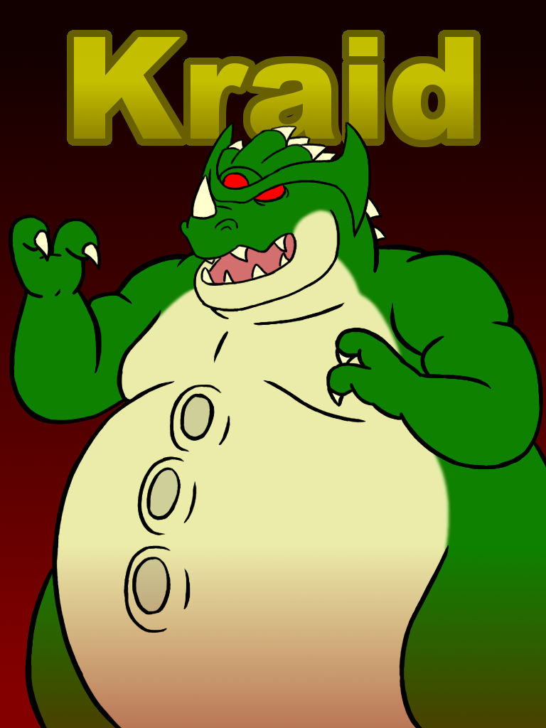 Kraid Inflated Kraid for RIG2! by HIJOKEtheDragon on DeviantArt