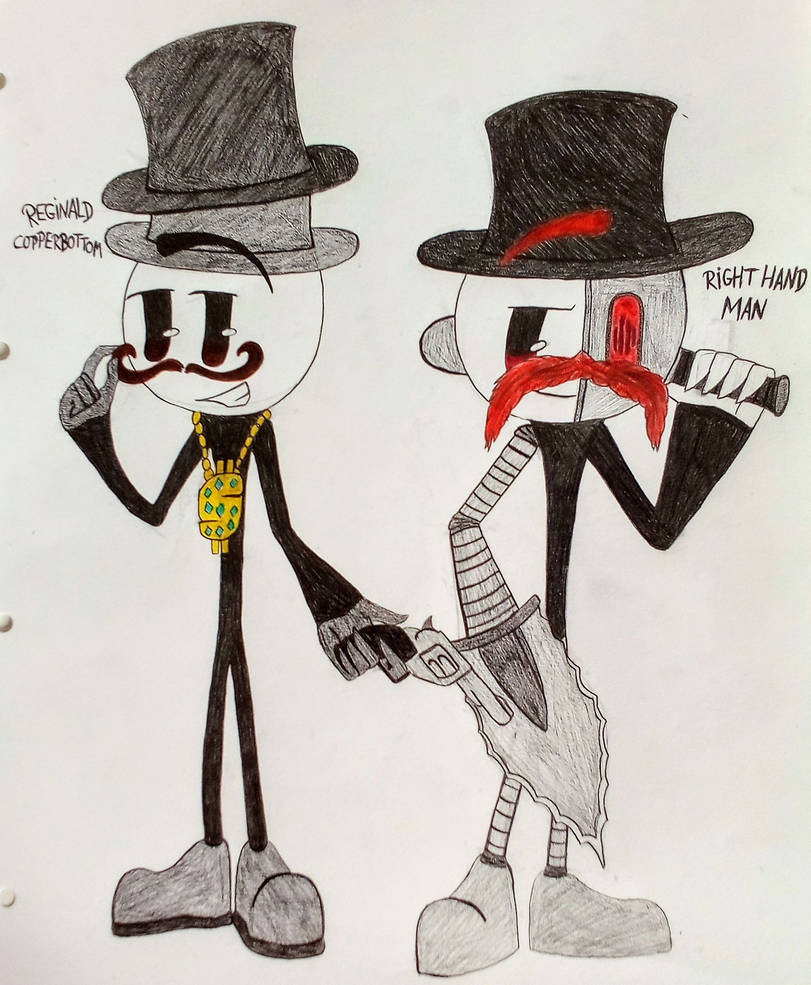 Reg Rhm Reginald Copperbottom and Right Hand Man by RedHellBoyfriend on DeviantArt