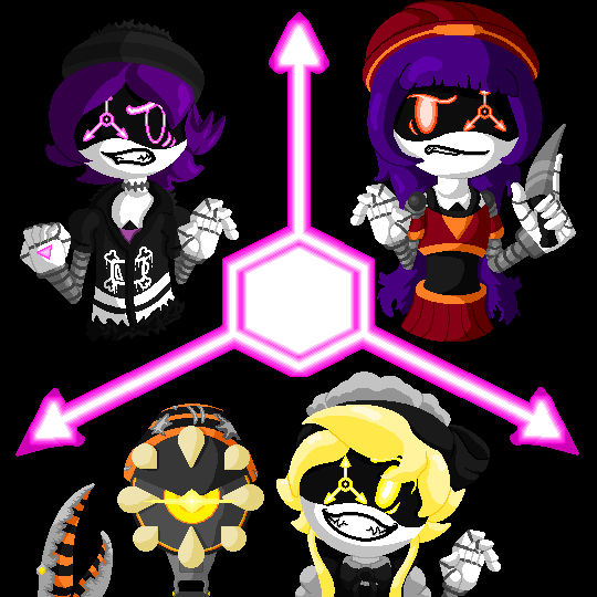 MD Absolute Solver trio on Paint by Red-HellBoyfriend on DeviantArt