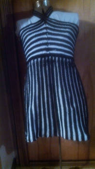 Pin stripe dress