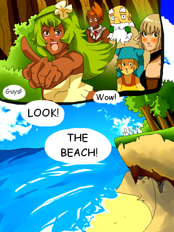 Wakfu at the beach- Pg 1