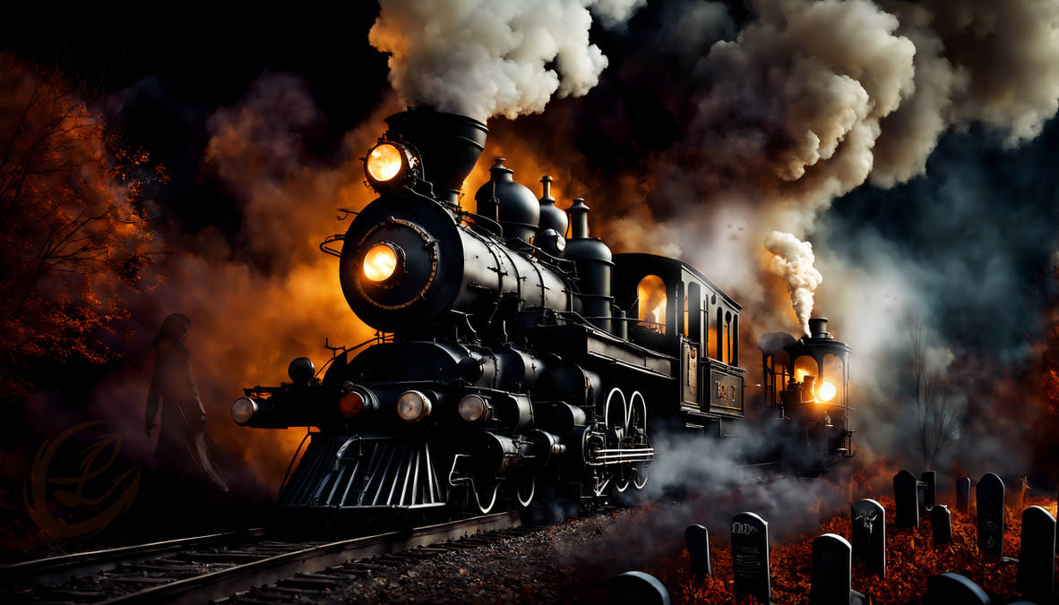 Scream Train Haunted Train through Halloween Land by WickedSickArt on DeviantArt