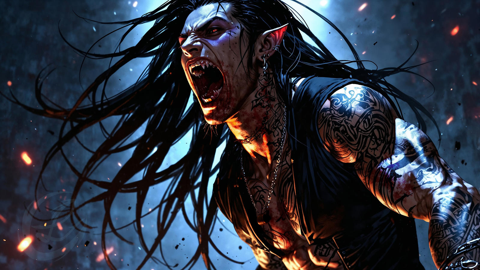 The Attack by WickedSickArt on DeviantArt