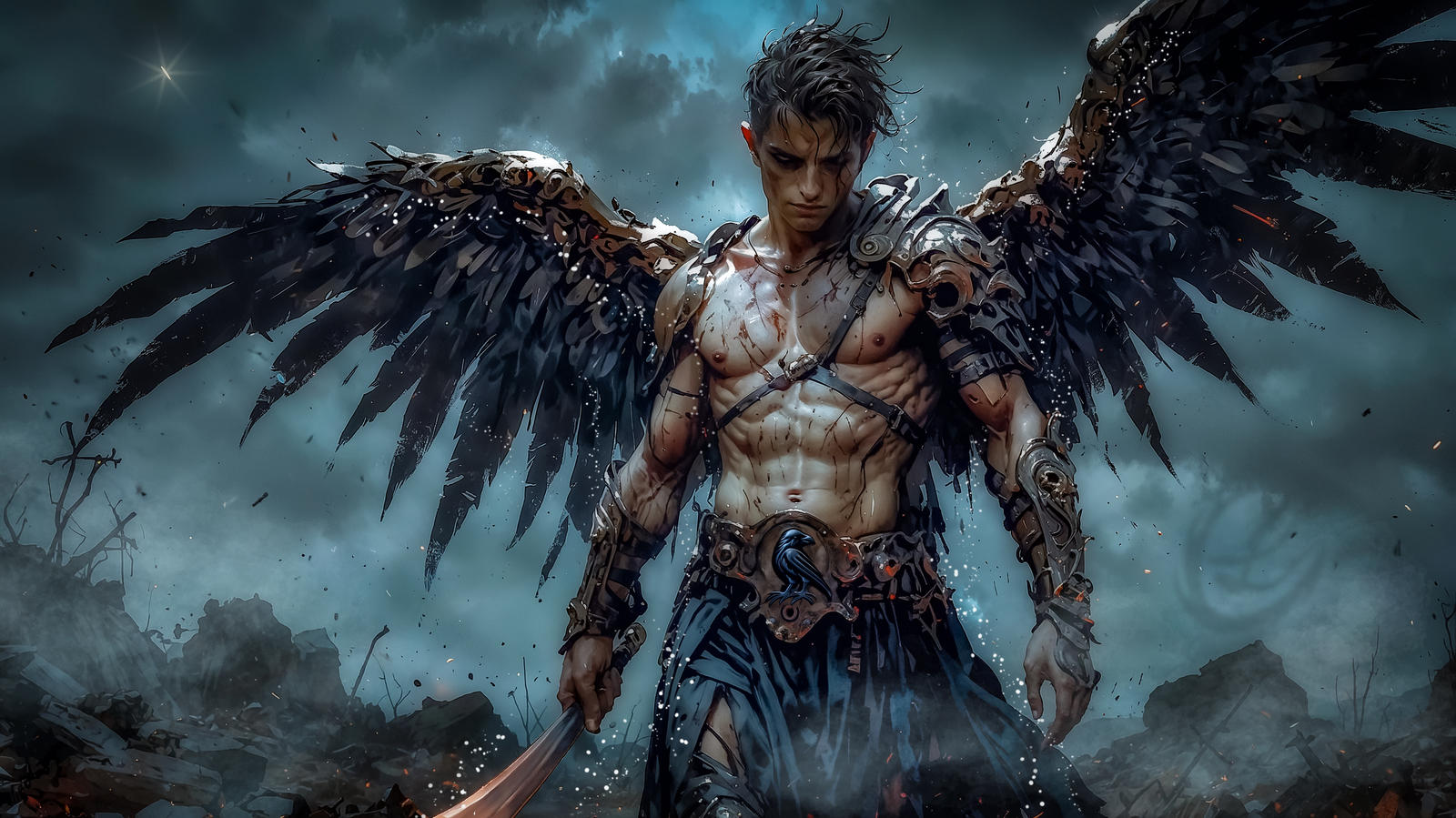 Azail Character Azrael by WickedSickArt on DeviantArt