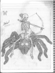 Minecraft FanArt - Spider Jockey