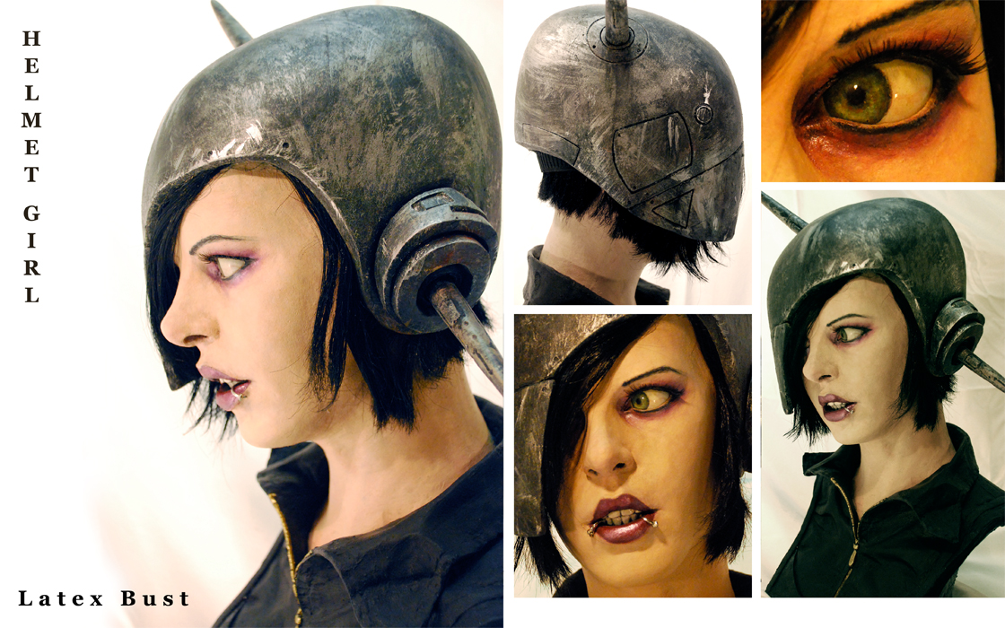 Helmet Girl Portfolio Page