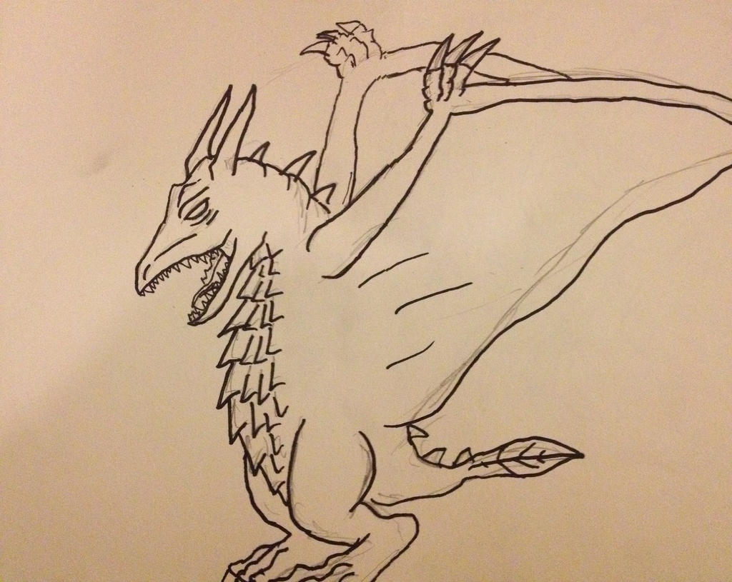 Rodan Drawimg Rodan drawing by Godzilla19545 on DeviantArt