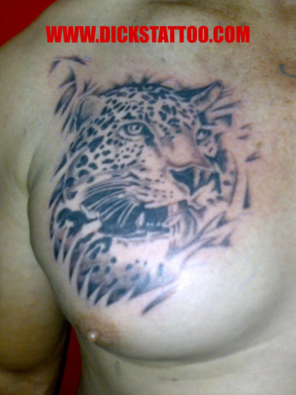 leopard tattoo - dickstattoo