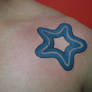 blue star tattoo - dickstattoo