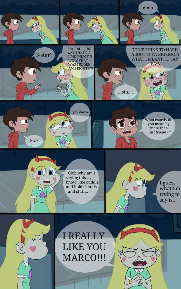 Starco R13 Comic Page 3 What are we? Starco fan comic by BakaJager on DeviantArt