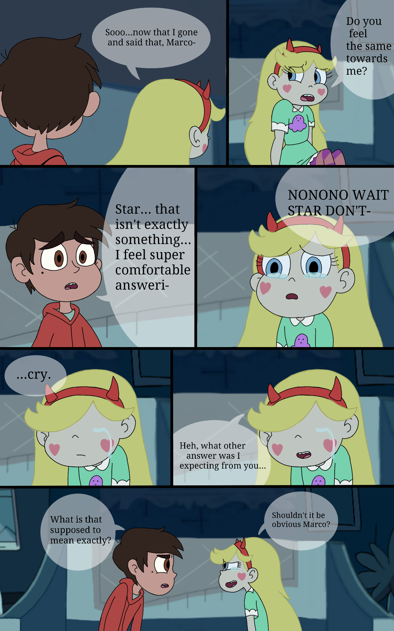 Page 4 What are we? Starco fan comic