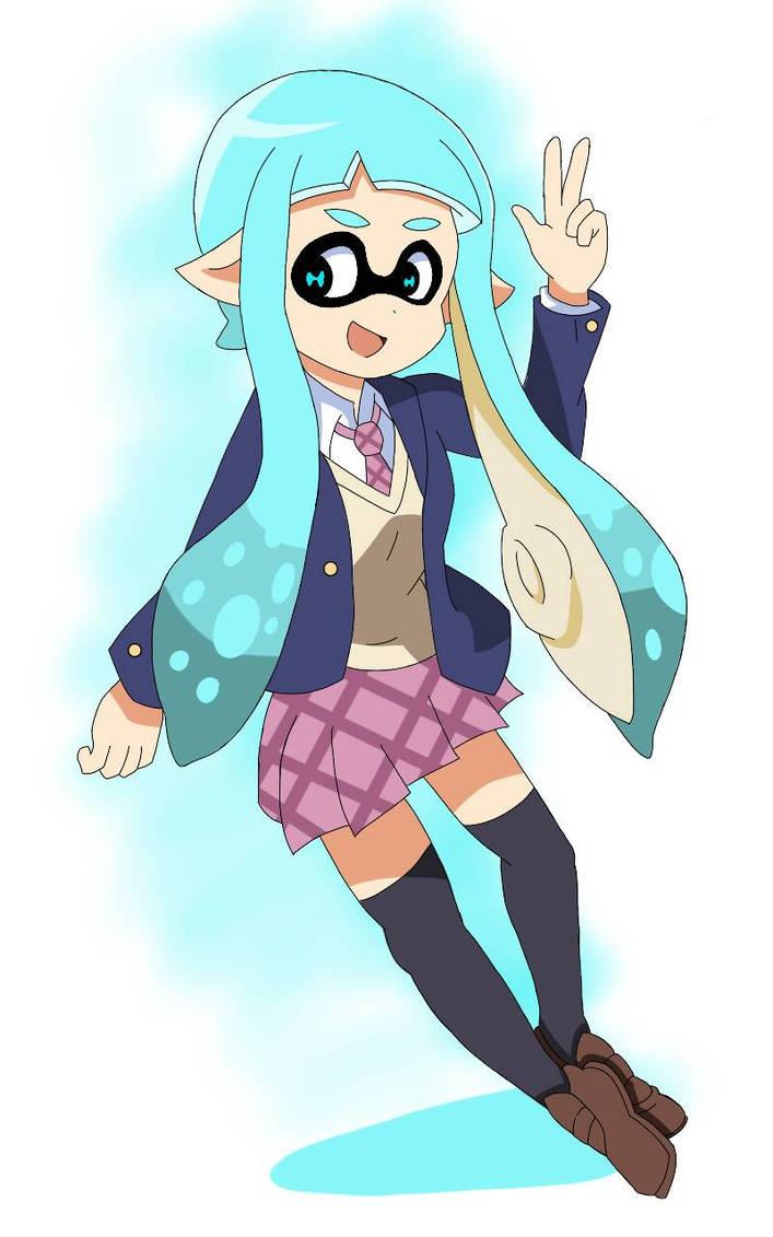 Splatoon 2 Inkling School Girl by BakaJager on DeviantArt