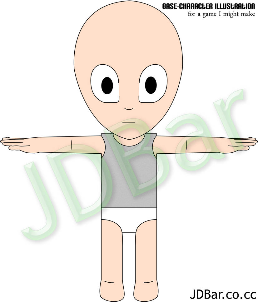 Base Character Illustration by JDBar on DeviantArt