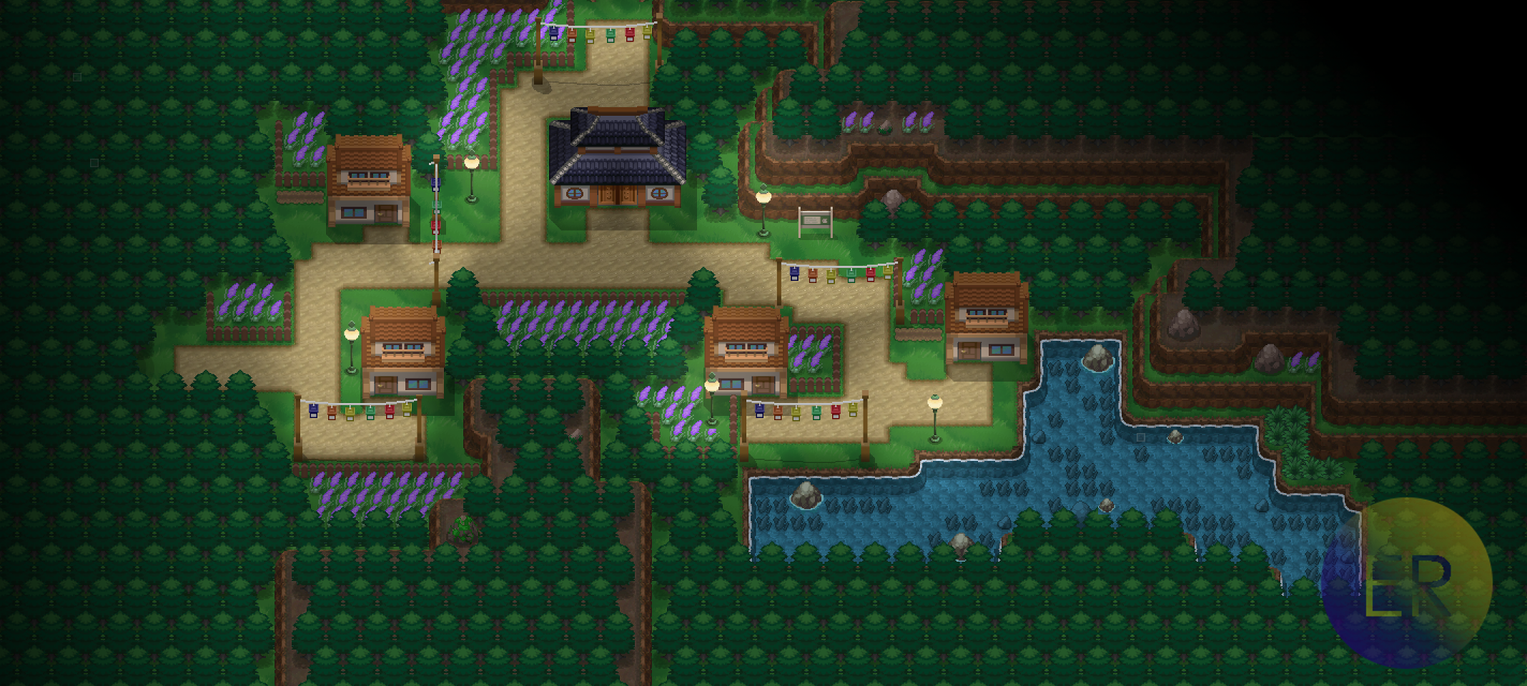 Fukamori Town Map by Evilrake