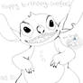 Happy Birthday - Stitch