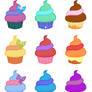 MLP adopt sheet - Mystery cupcake adopts