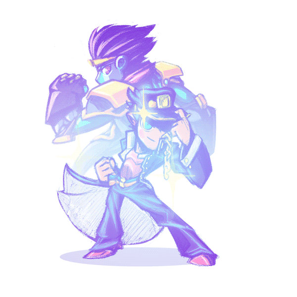 Star Platinum - Colored by Tanooki128 on DeviantArt
