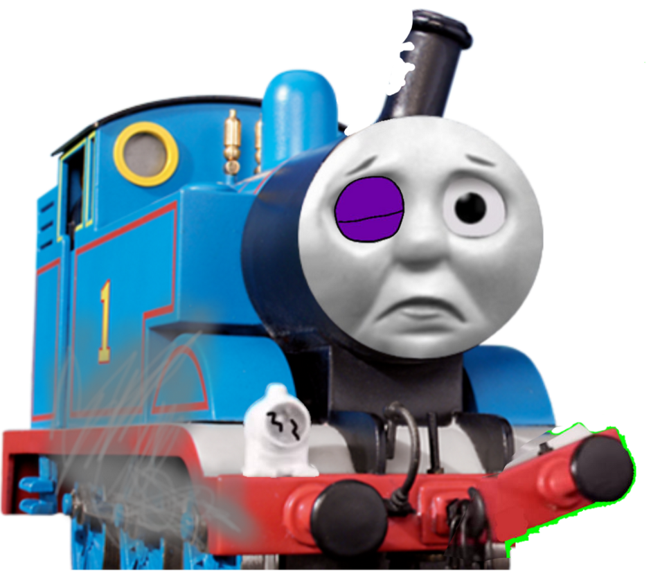 Damage Control Thomas Damaged Thomas PNG (Remastered) V1 by trainmaster1239 on DeviantArt