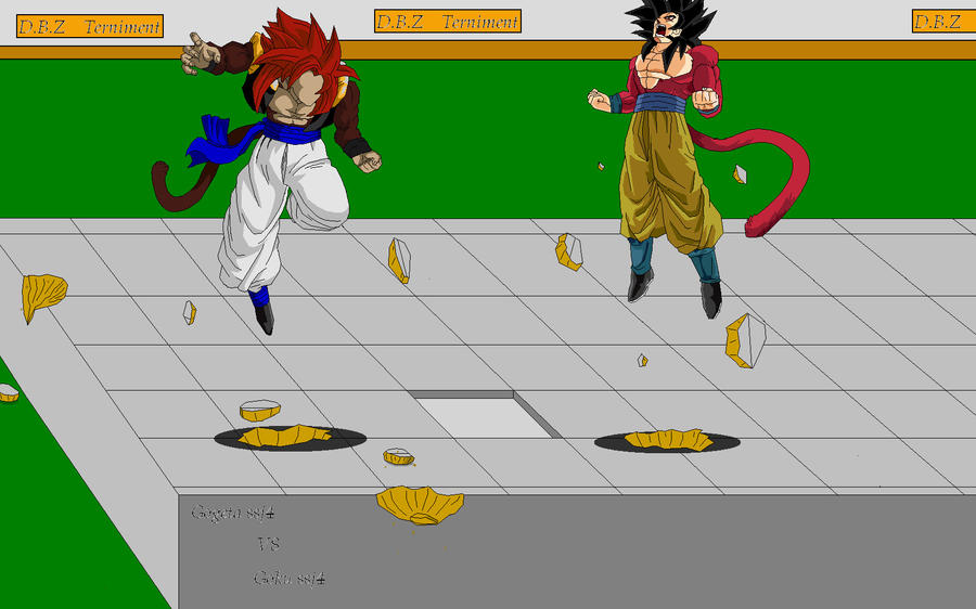 Goku Vs Gogeta By Cvcs66 On Deviantart