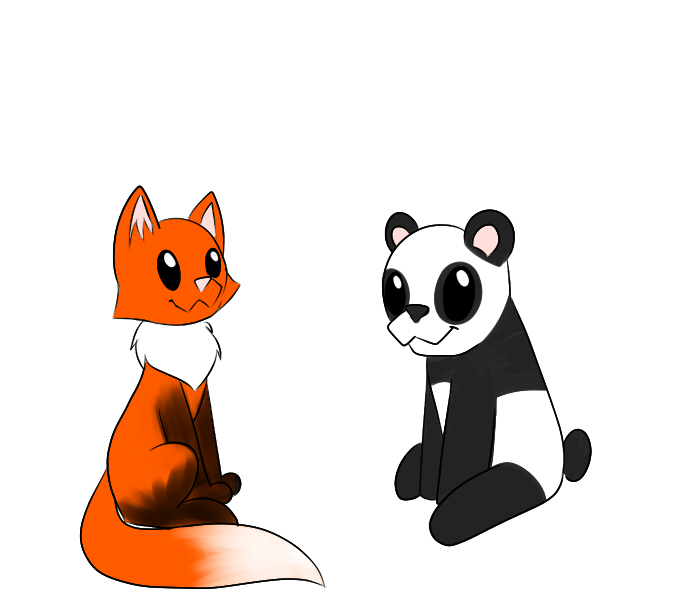 Fox and Panda