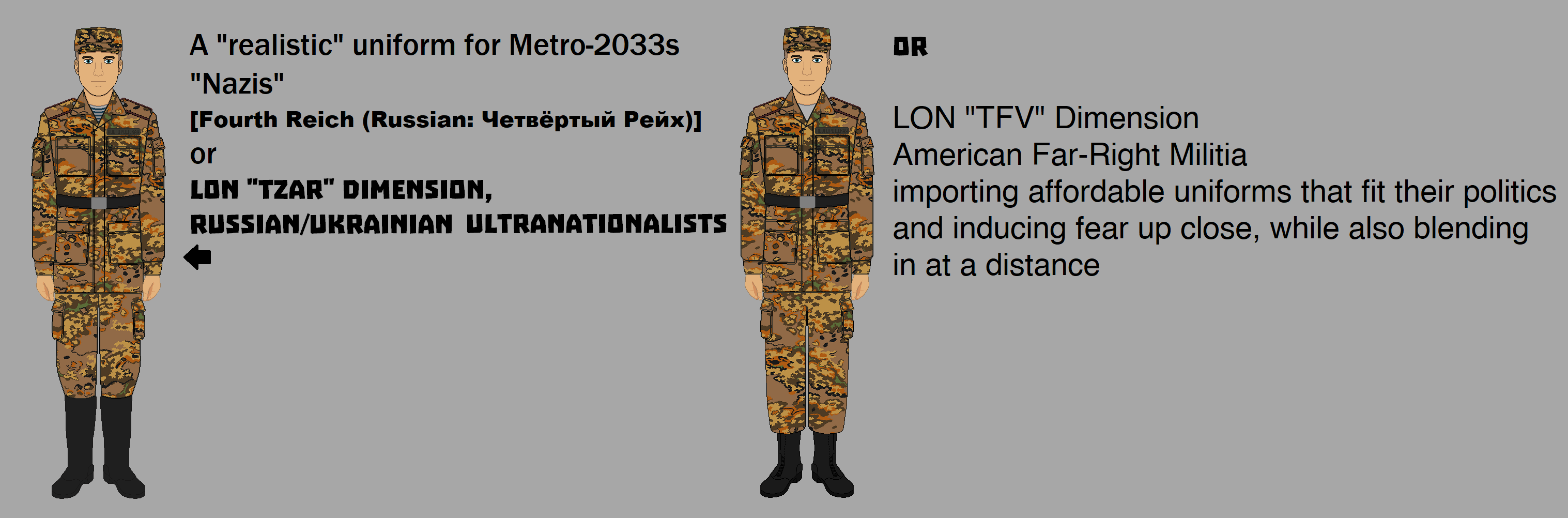 Russian Ultranationalists - Metro 2033 ''Nazis''