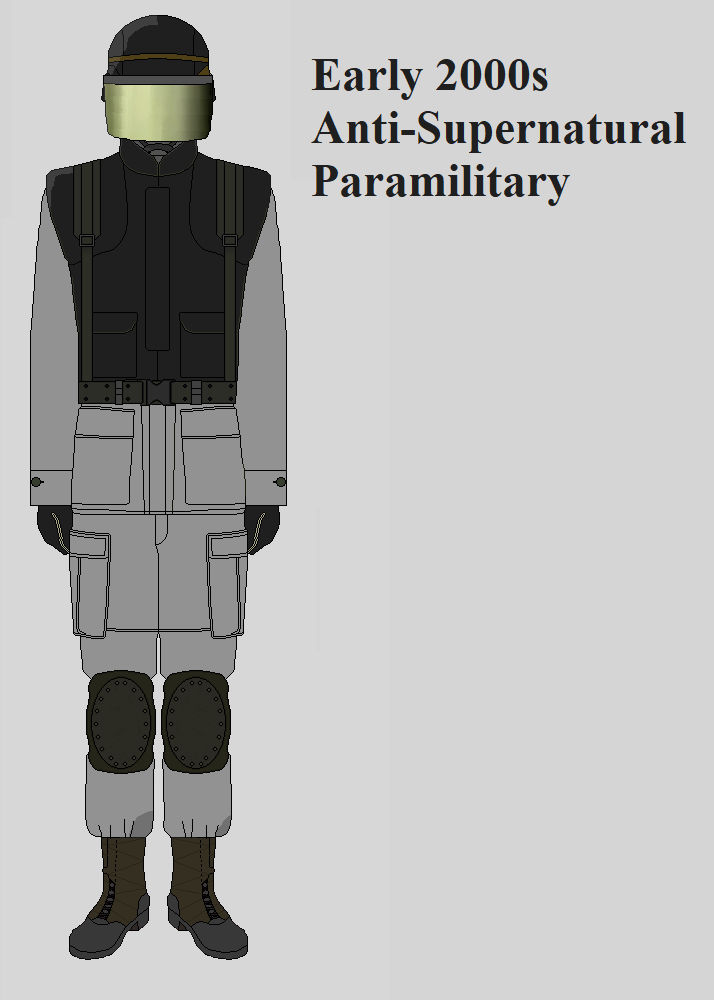 Early 2000s Anti-Supernatural Paramilitary (SCP ?) by ...