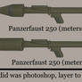 Panzerfaust 250 Diagram, (Image Editting)