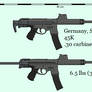 1940s-1950s Germany, Sturmgewehr 45K, .30 carbine