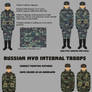 TZAR Timeline, Russian MVD Internal Troops