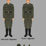 Blank Afganka, Uniform Template