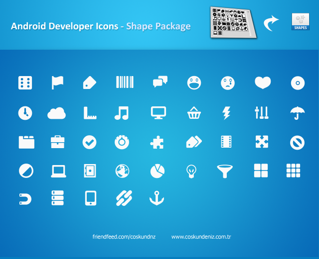 Android Icons Shape Package