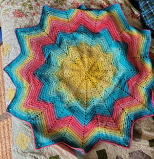 Honeydukes Mandala Baby Blanket