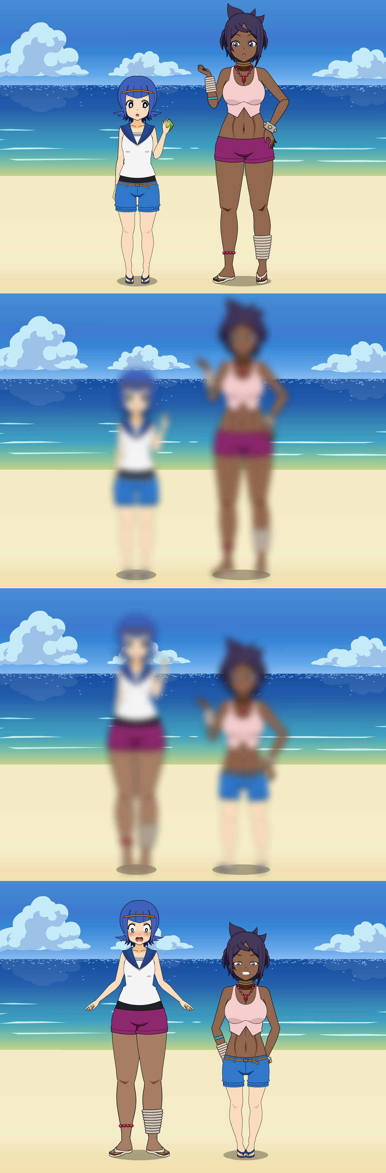 Lana And Olivia Lower Body Swap by MrVic25 on DeviantArt