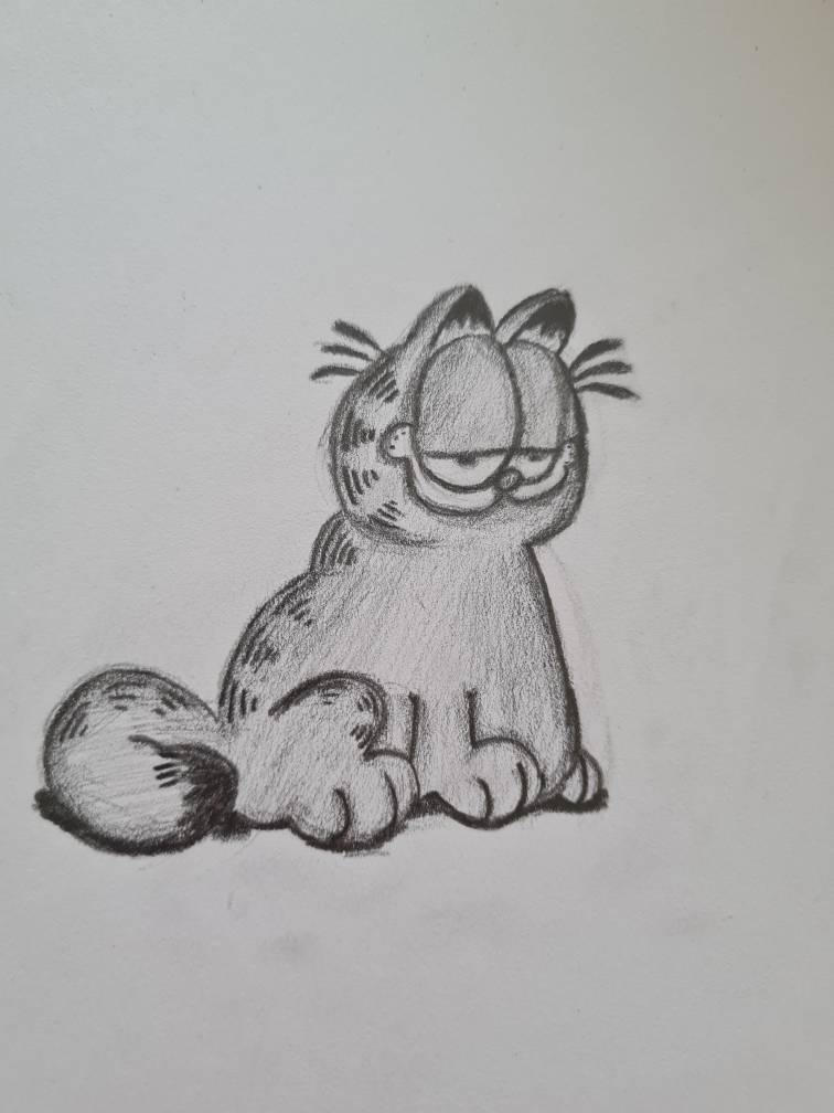 Garfield Pencil Drawing By Aoife0425 On DeviantArt garfield-pencil-drawing-by-aoife0425-on-deviantart