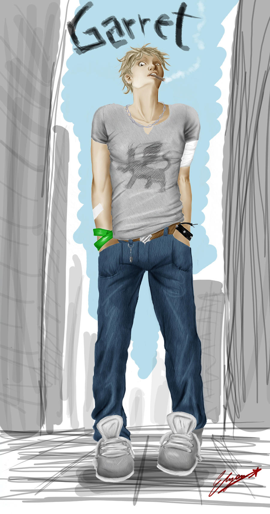 Garret-color by ElyonBlackStar on DeviantArt
