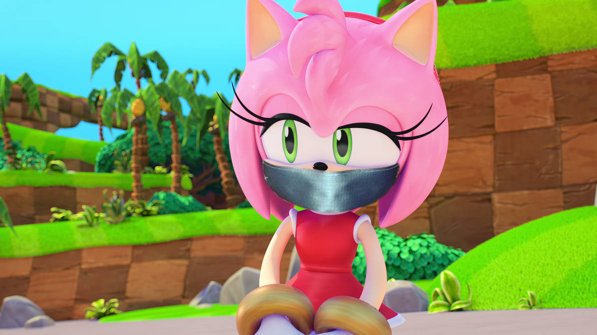 Amy Rose gagged by CelebFakerFan on DeviantArt