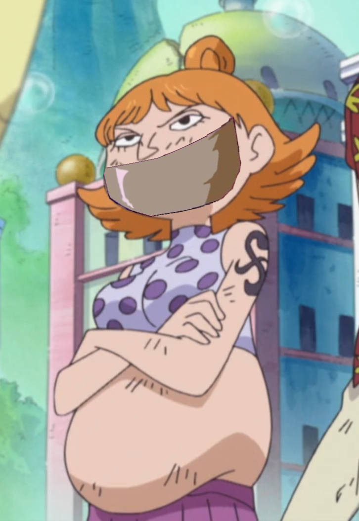 Fake Nami gagged 3