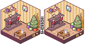 Xmas Living Room