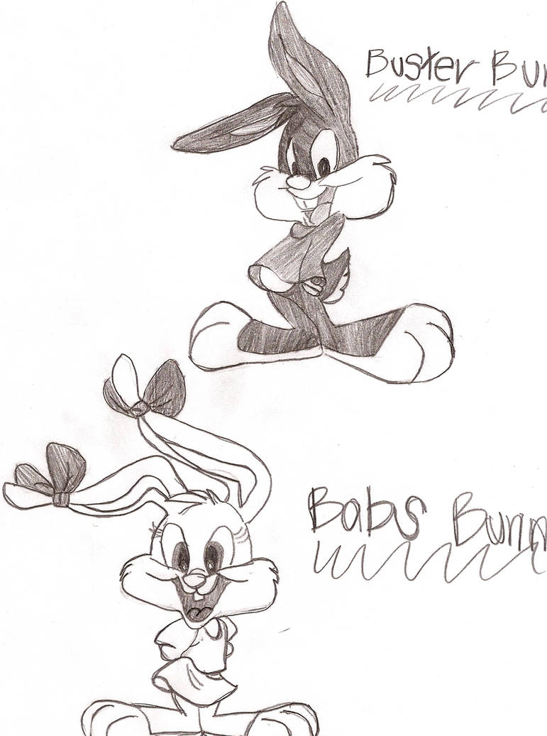 Babs and Buster bunny by Toonces7611 on DeviantArt