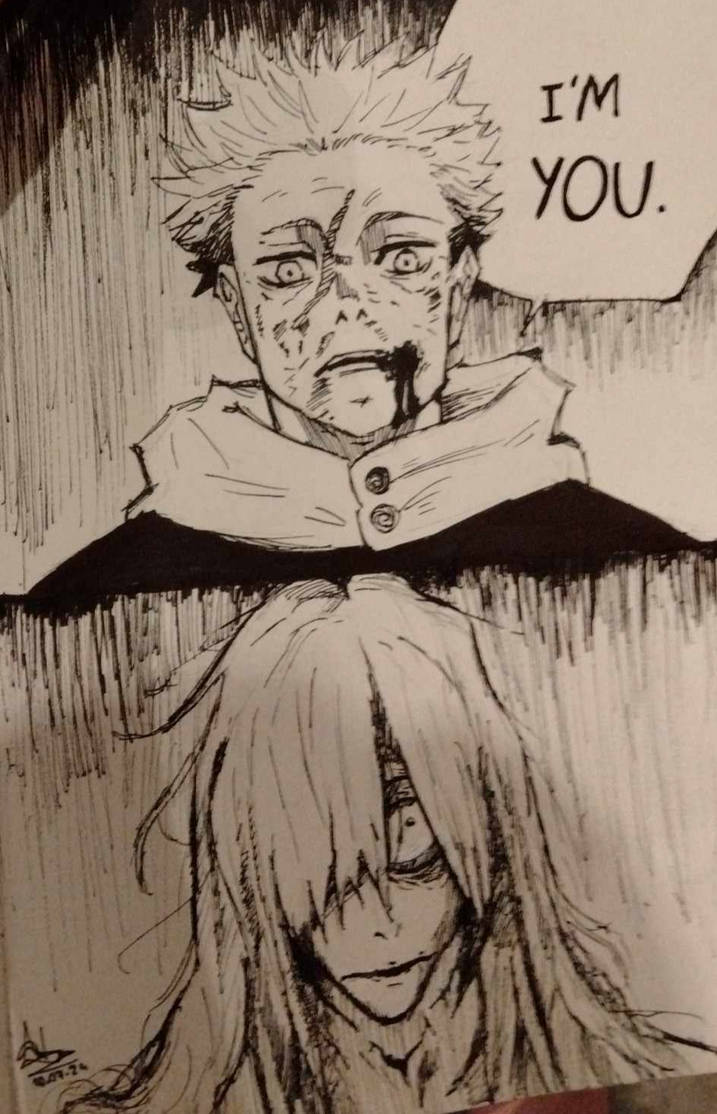 I'm you, Mahito by Pingusaa on DeviantArt