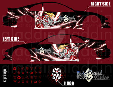 Mordred Itasha Car
