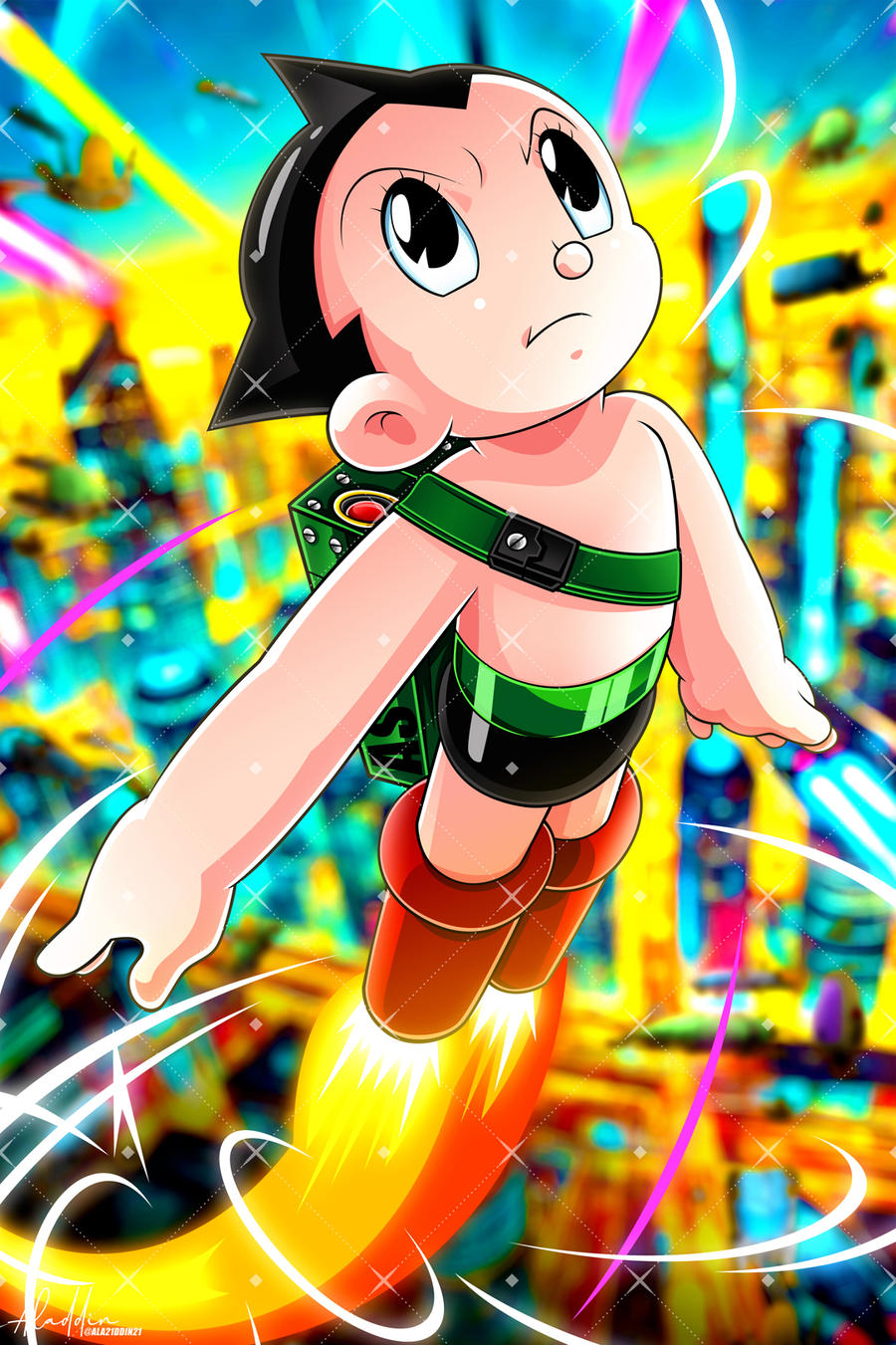 The Flying Little Hero