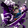 Asta Anti-Magic Strike - Black Clover Premium Vector Apparel Graphic