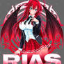 Rias Gremory Crimson Crest - Premium Anime Apparel Graphic