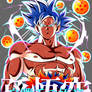 Goku Ultra Instinct - Dragon Ball Super Premium Apparel Graphic