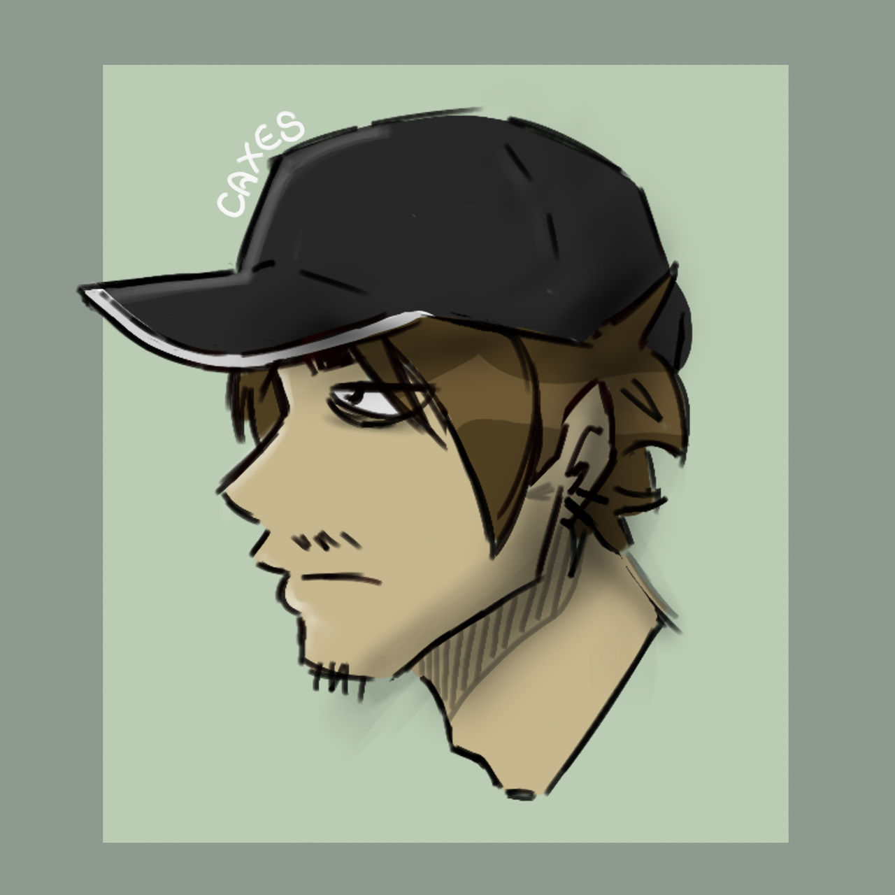 Profile Side Creative side profile by Caxes on DeviantArt