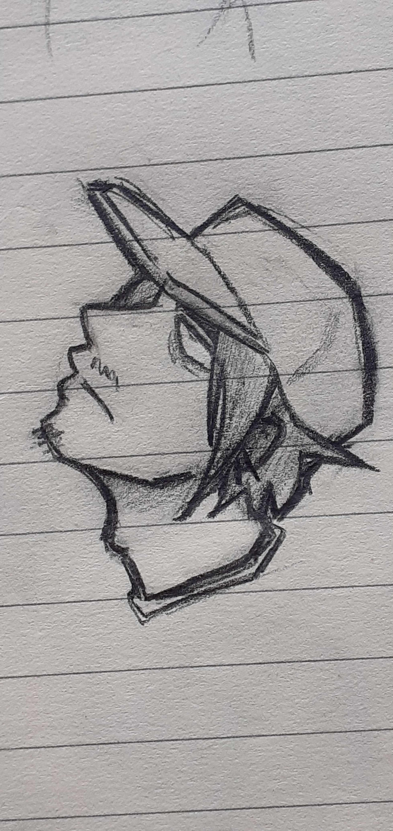 Side profile by Caxes on DeviantArt