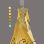 :: Adoptable Gold Outfit: AUCTION CLOSED ::